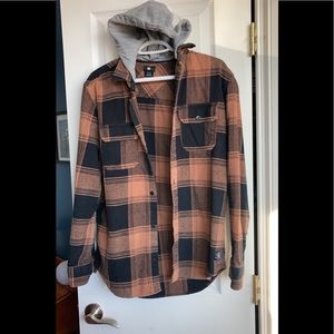 Hooded DC flannel